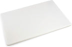 Commercial Grade Plastic Cutting Board 18 x 12 x 1/2 Thick High Density White by ThirteenChefs