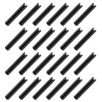 MECCANIXITY 25Pcs Slotted Split Roll Pins 3/10 Inch Dia. 2 Inch Length 65Mn by MECCANIXITY