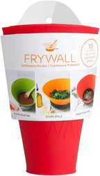 Frywall 10 - Red - Splatter Guard, as Seen on Shark Tank - Image 2