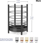 Black Kitchen Utensil Holder for Kitchen Counter, Stainless Steel Utensil Crocks - Image 2