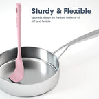 ChefAide 5 Pieces Silicone Spatula Set, Food Grade Rubber Spatula, Upgrade - Image 5