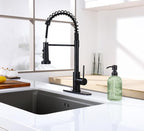 16Oz Green Glass Soap Dispenser - Image 2
