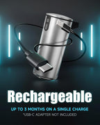 AIKE SensePro Automatic Soap Dispenser Type-C Rechargeable, Brushed Stainless - Image 4