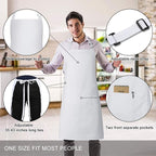 Jubatus 12 Pack Bib Aprons - Image 2