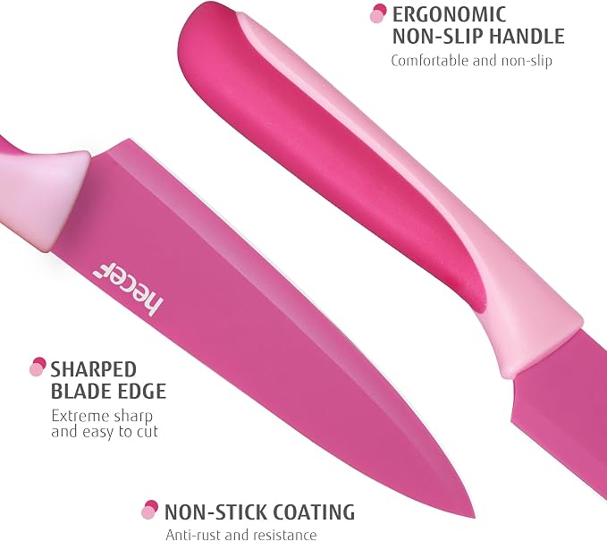hecef 15 Pieces Kitchen Knife Set - Image 3