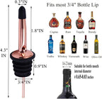 Pafusen 6 Pack Liquor Bottle Pourers, Liquor Pour Spout - Image 5