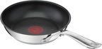 T-Fal Jamie Oliver Cooks Direct, Stainless Steel Non-stick Frying Pan 3 Pcs Set - Image 3