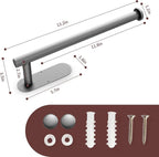 DEKAVA Under Cabinet Wall Mount Paper Towel Holder, Self-Adhesive Bar, - Image 7