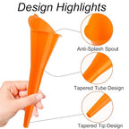 3-Pack Long-Neck Oil Funnels, Gas & Transmission Fluid - Image 3