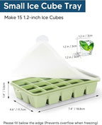 Silicone Ice Cube Tray, 2 Pack Ice Trays - Image 2