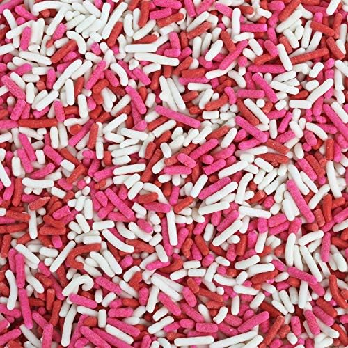 Valentine's Day Sprinkles - 2.2 Lb - Pink, Red, and White - Image 2