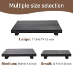Renawe Small Black Bathroom Decor Tray - Image 4