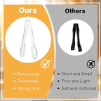 Mwellewm 24 Pc Plastic Tongs for Serving 9 Inch Bulk Reusable or Disposable - Image 4