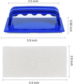 YoleShy Shower Scrubber Non-Scratch Bathtub Scrubber Heavy Duty Scrub Pad - Image 2
