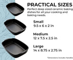 Saffron & Sage Casserole Dish Set of 3 - Image 7
