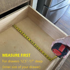 Fabsome Drawer Divider 6 Pack, Bamboo Dresser Organizers - Image 4