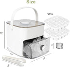 Ice Cube Tray with Lid & Bin Ice Maker Ice Trays - Image 6