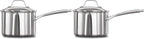 Calphalon Classic Stainless Steel Sauce Pan, Impact-Bonded Aluminum Base by Calphalon