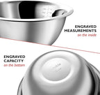 EATEX Stainless Steel Mixing Bowls - Image 5