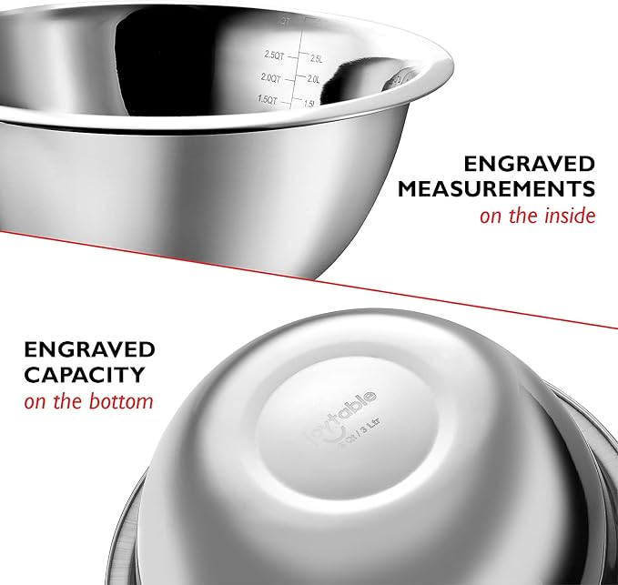 EATEX Stainless Steel Mixing Bowls - Image 5