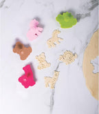 Mrs. Anderson's Baking Animal Cookie Cutters, Spring-Action Embossing Cutters - Image 8