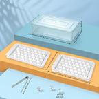 WIBIMEN Ice Cube Tray with Lid and Bin - Image 6