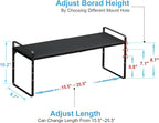 15.5 to 25.5 Inch Kitchen Cabinet Shelf Organizers, Adjustable Kitchen Counter - Image 2