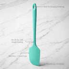 600ºF Heat Resistant Spatula, 11.34 inch High Heat Food Safe Semless Kitchen - Image 9