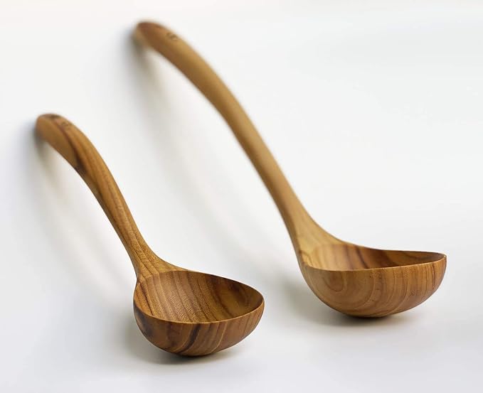 FAAY Original Eco-Friendly Wooden Serving Ladle - Image 7