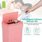 BestOffice 13 Gallon Trash Can Automatic Kitchen Trash Can Touch Free - Image 3