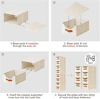 Homsorout Stackable Storage Drawers - Image 4