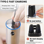 Rechargeable Electric Salt and Pepper Grinder Set, Upgraded Larger Capacity - Image 5