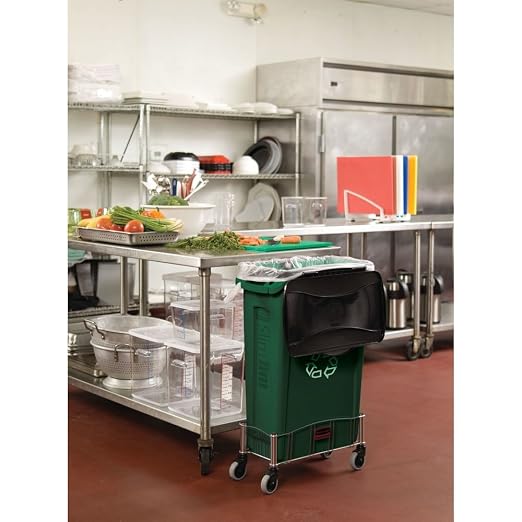 Rubbermaid Commercial Products Slim Jim Trash/Garbage Can - Image 5