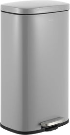 happimess HPM1011D Curtis 8-Gallon Step-Open Trash Can, Fingerprint Resistant by Happimess