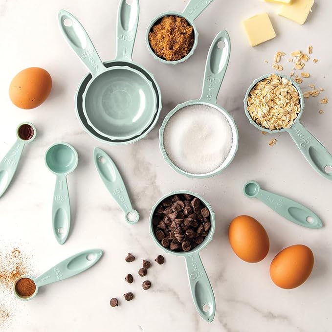 Bundt Measuring Spoons, Sea Glass - Image 2