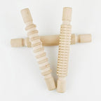 3 pcs 8 Inch Wood Rolling Pin, Arts and Crafts - Image 6