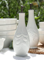 HOMBENE Porcelain Oil and Vinegar Dispenser, 16oz Oil Dispenser - Image 2