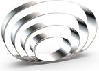 Oval Cookie Cutter Set Large by QAAQS
