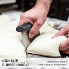 Stainless Steel Dough Bench Scraper & Chopper, Pastry Cutter - Image 4