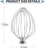6 Wire Whisk Attachments Compatible - Image 3