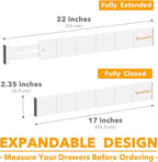 SpaceAid Bamboo Drawer Dividers - Image 4