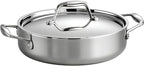Tramontina Signature Tri-Ply Clad Stainless Steel 3-Quart Braiser Pan by Tramontina