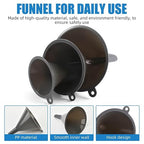 Plastic Kitchen Funnel Set of 3, Round Kitchen Funnels - Image 3