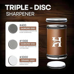 4 Angles High Carbon Stainless Steel Rolling Knife Sharpener - Image 4