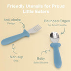 Eascrozn Toddler Utensils, 6 Pack kids Silverware Set - Image 4