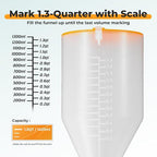 FOUR UNCLES 1.5L Oil Funnel Kit, Universal No-Spill Engine Oil Funnel - Image 5