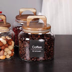 SAIOOL Glass Jars with Airtight Lid, Kitchen Canisters, Borosilicate Storage - Image 4