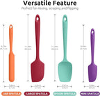 High Heat Resistant Silicone Spatula: U-Taste 600ºF Hot-Proof Food Grade Rubber - Image 2