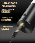 Electric Salt and Pepper Grinder Set Rechargeable, Automatic Salt and Pepper - Image 4