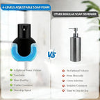 2Pack Automatic Soap Dispenser Touchless, Rechargeable Foaming Soap Dispenser - Image 6